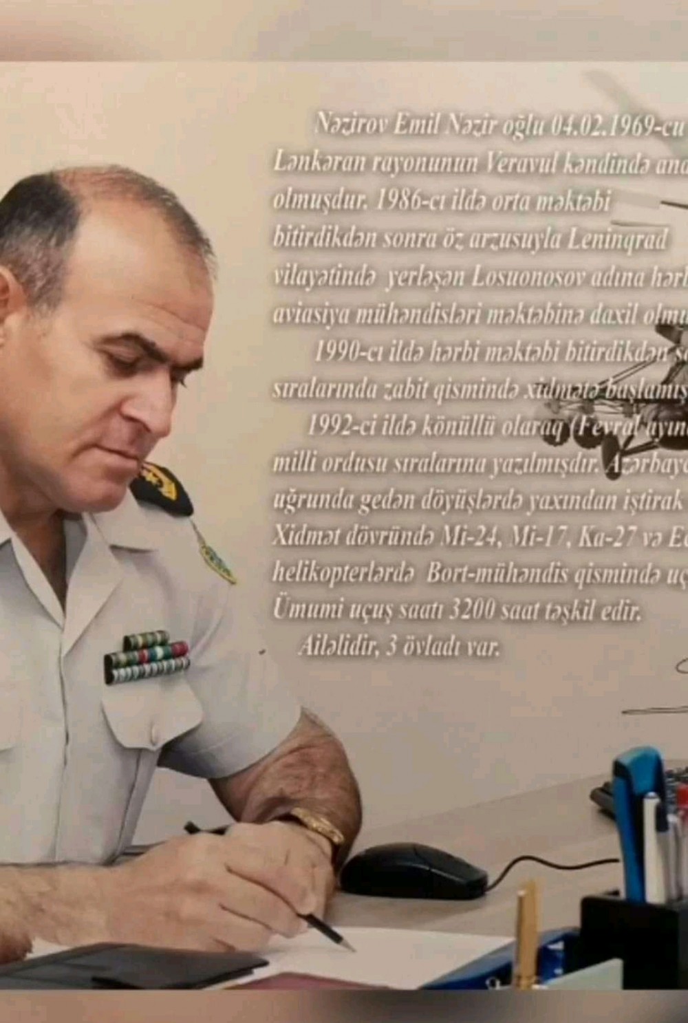 Şəhid olan polkovnikin bu videosu hər kəsi kövrəltdi- Vətən Müharibəsi iştirakçısı imiş (VİDEO)