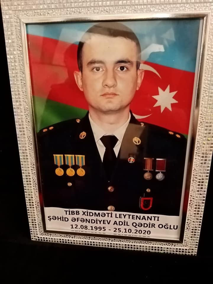 Şəhid Adil Əfəndiyevin xatirəsi anıldı- FOTOLAR