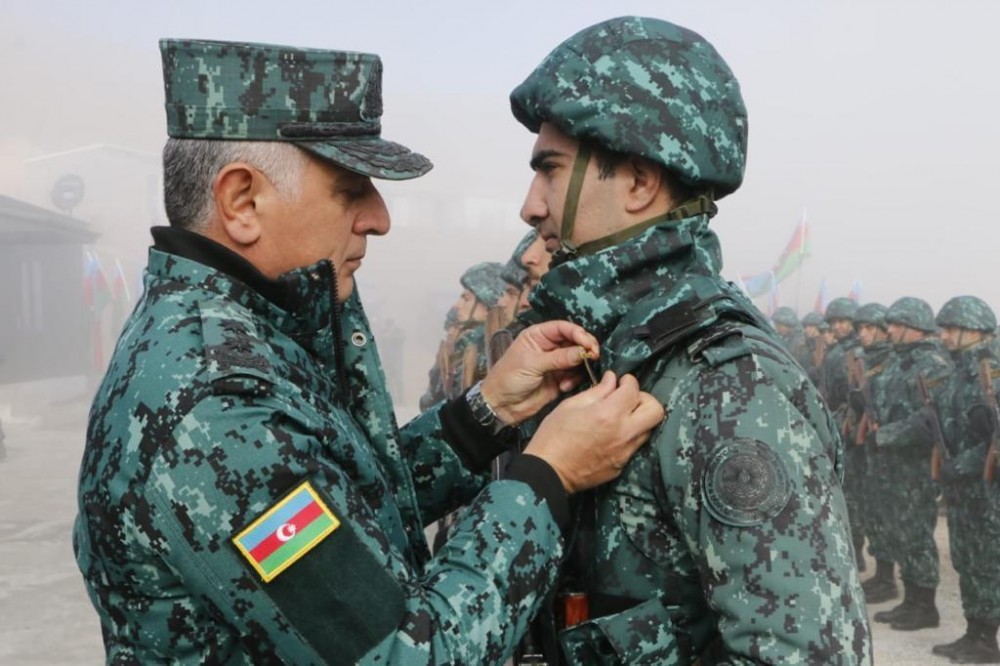 DSX-nin Ermənistanla sərhəddə yeni komendantlığıfəaliyyətə başlayıb - FOTOLAR