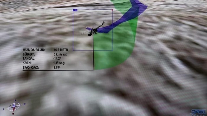 Helikopter belə qəzaya uğradı- FOTOLAR