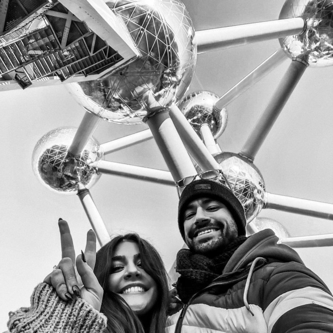 Van Dammın oğlunun azərbaycanlı həyat yoldaşı ilə yeniFOTOSU