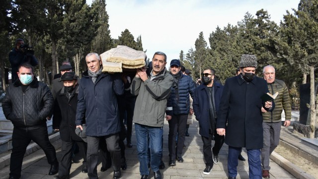 Ramiz Abutalıbov dəfn olundu- FOTO