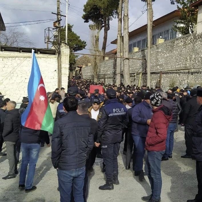 Hərbi qulluqçumuz dəfn edildi- FOTOLAR