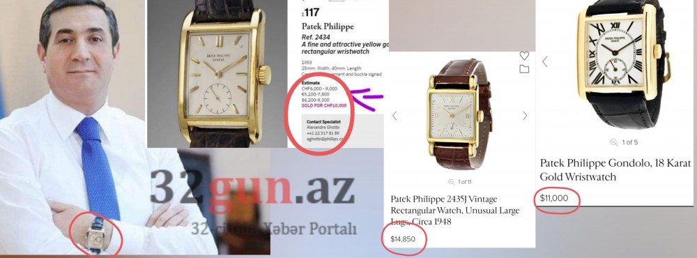 Deputat Mahir Abbaszadənin ev və maşın qiymətinə olan saatları- FOTOLAR