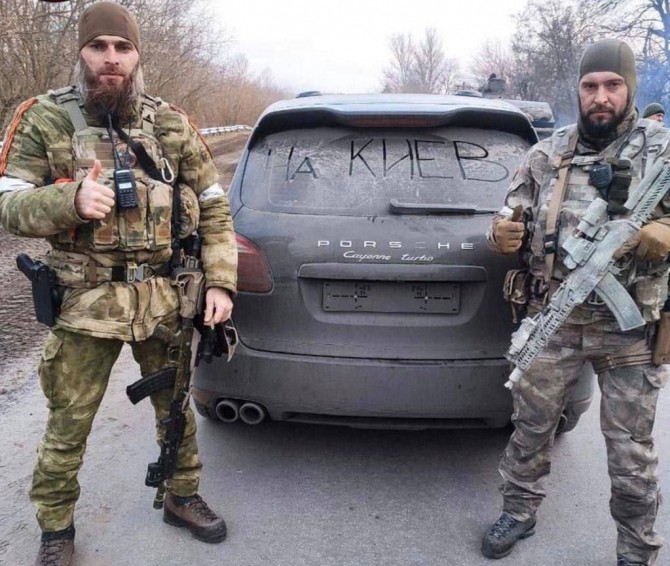 SON DƏQİQƏ! Kadırovun köməkçisi Kiyevə doğru irəliləyir- FOTO