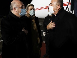 Çavuşoğlu Rusiyaya gedib