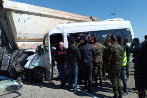 SON DƏQİQƏ: Azərbaycanda dəhşətli avtobus qəzası- ölən və yaralananlar var (YENİLƏNİB)