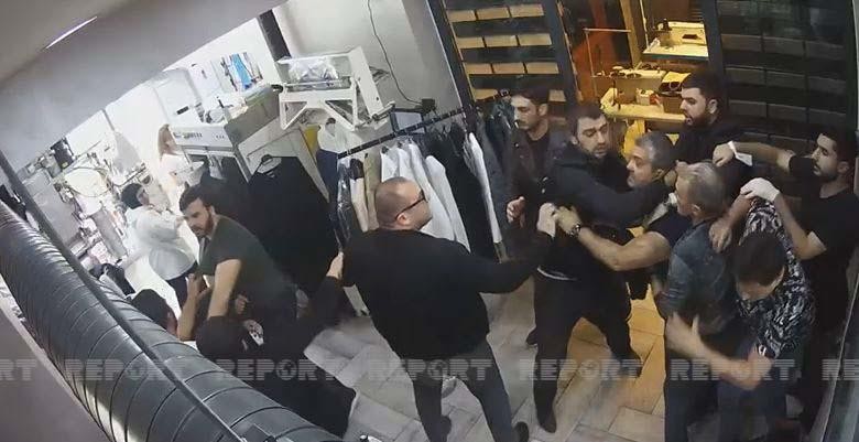 Bakıda nəğməkar-şair obyekt sahibini döydü(VİDEO/FOTO)