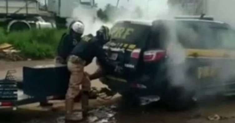 DƏHŞƏT: Polis baqajda kilidlədiyi şəxsin ölümünə səbəb oldu- FOTOLAR