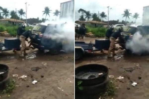 DƏHŞƏT: Polis baqajda kilidlədiyi şəxsin ölümünə səbəb oldu- FOTOLAR