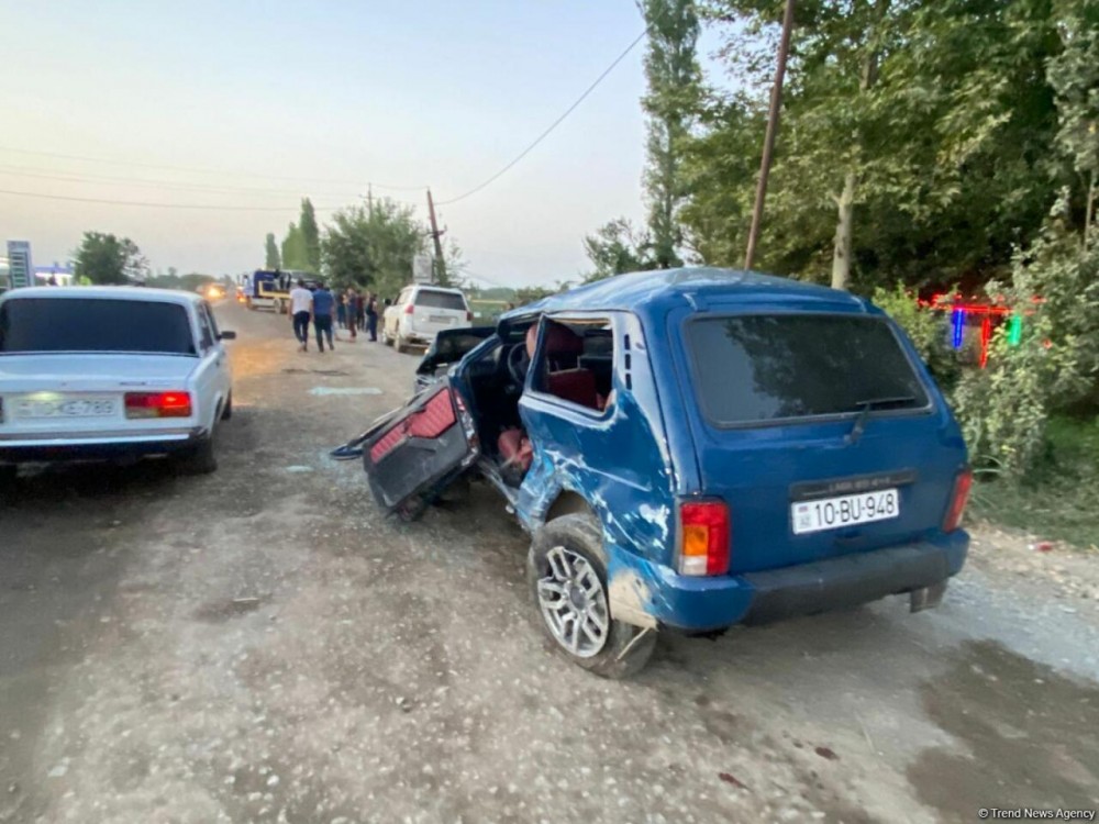 Azərbaycanda ağır QƏZA:1 nəfər ölüb, 6 şəxs yaralanıb (FOTOLAR)