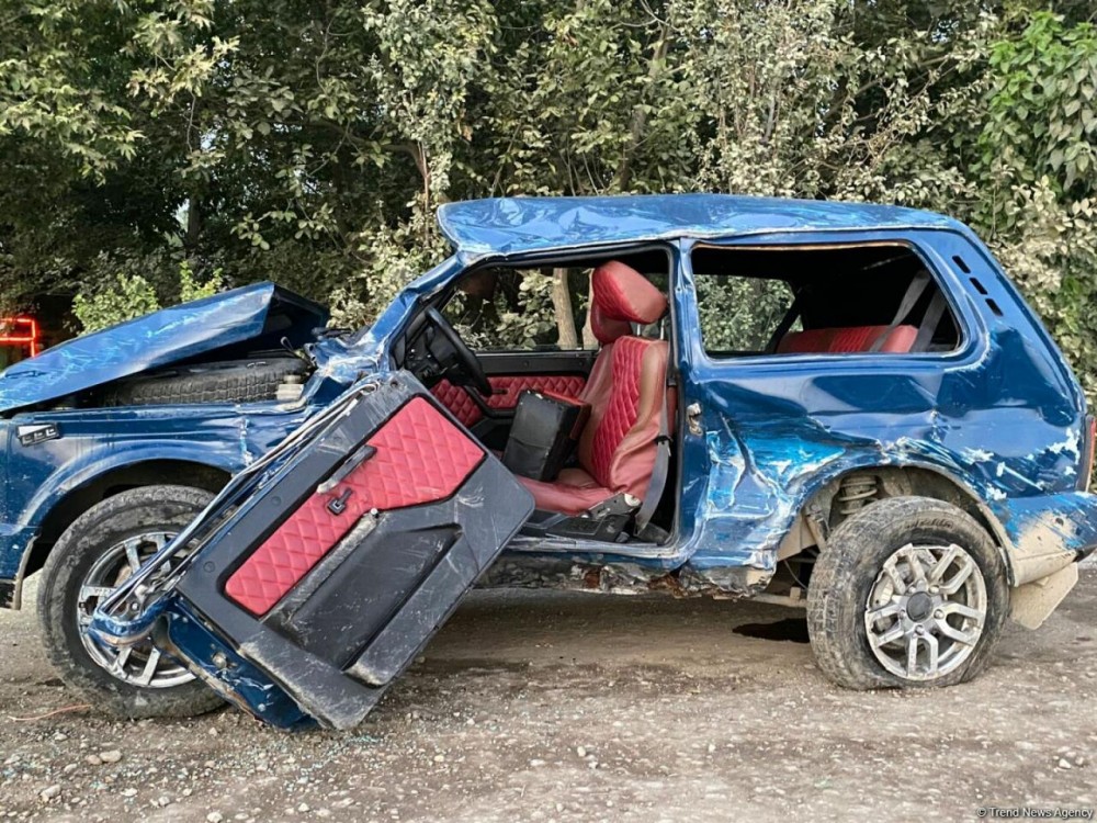 Azərbaycanda ağır QƏZA:1 nəfər ölüb, 6 şəxs yaralanıb (FOTOLAR)