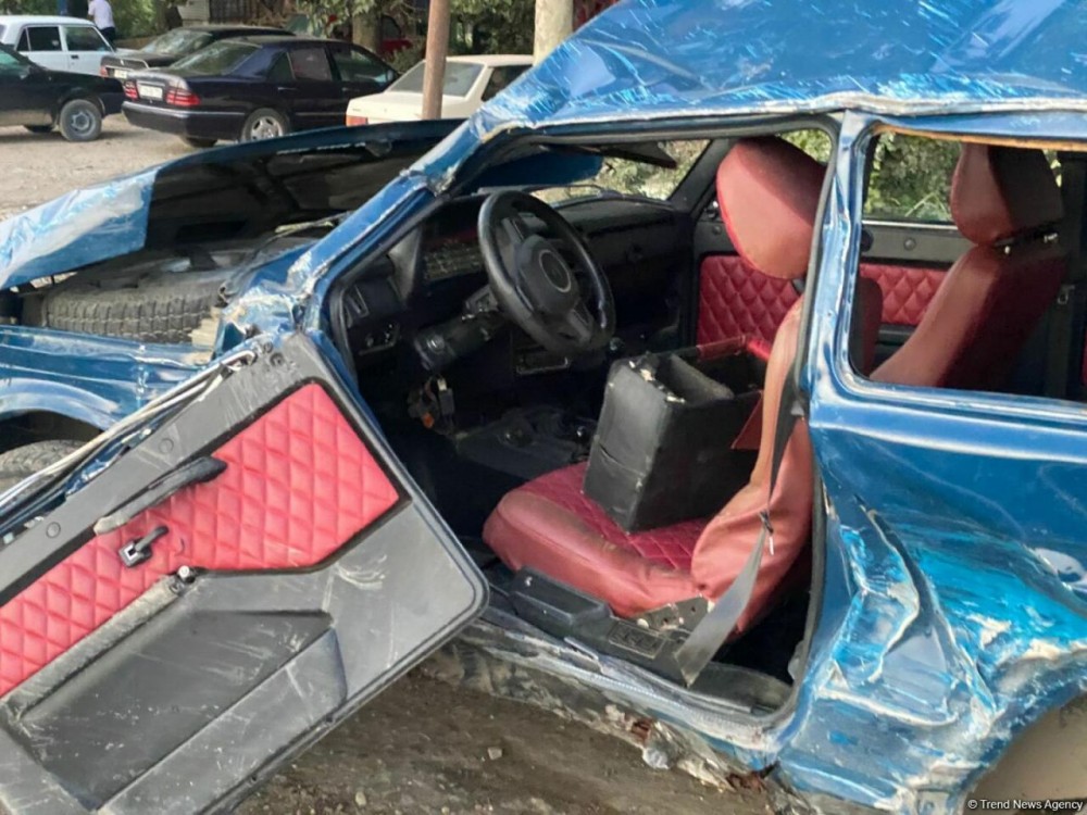 Azərbaycanda ağır QƏZA:1 nəfər ölüb, 6 şəxs yaralanıb (FOTOLAR)