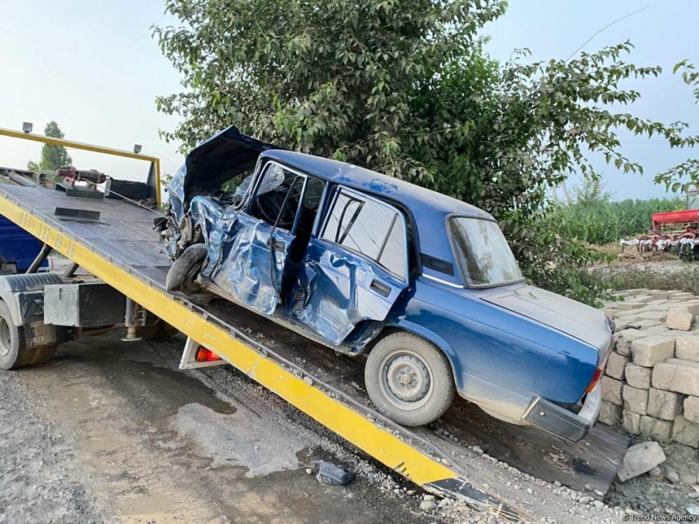 Azərbaycanda ağır QƏZA:1 nəfər ölüb, 6 şəxs yaralanıb (FOTOLAR)
