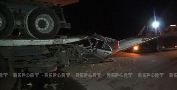 Azəbaycanda dəhşətli qəza:Ölən və yaralılar var (FOTOLAR)