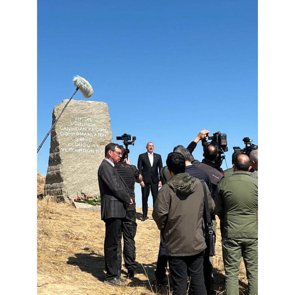 Prezidentlə xanımı Füzuliyə getdi- FOTOLAR (YENİLƏNİB)