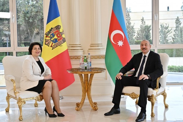 İlham Əliyev Nataliya Qavrilitsailə görüşdü - YENİLƏNİB (FOTO)