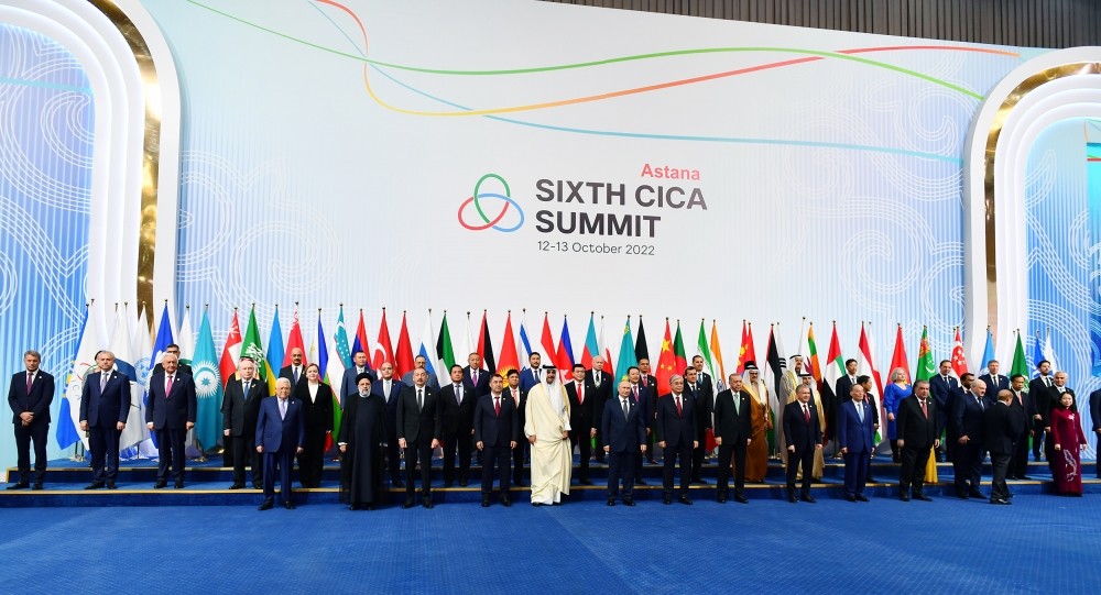 İlham Əliyev Astana sammitində- FOTOLAR (YENİLƏNİB)