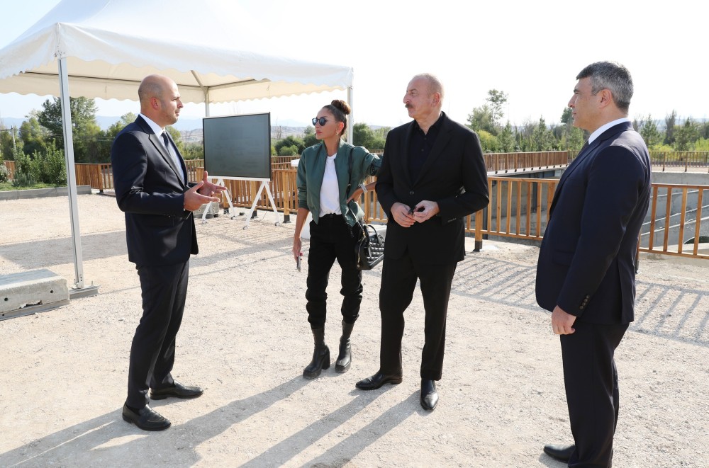 Prezidentlə xanımının Cəbrayıl, Qubadlı və Zəngilana səfərindən- FOTOLAR