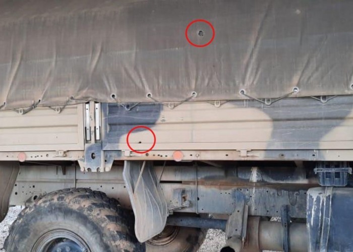 Təminat daşıyan texnikamızATƏŞƏ TUTULDU (FOTO)