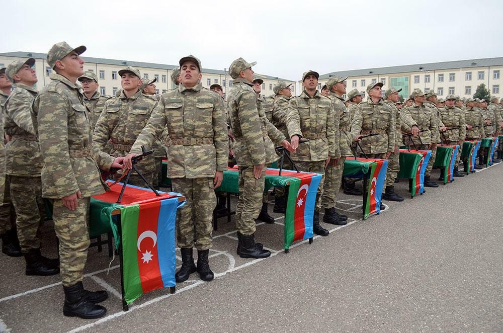 Azərbaycan Ordusunda andiçmə mərasimləri keçirildi- FOTO/VİDEO