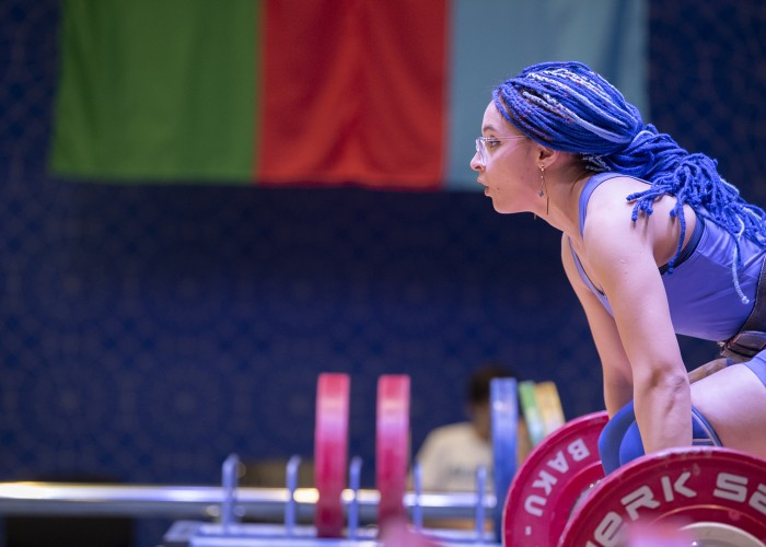 Azərbaycanlı qadın idmançı cazibədar geyim tərzi ilə diqqət çəkdi- VİDEO