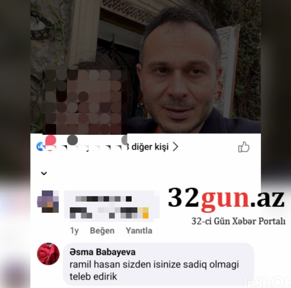 Millət vəkili Ramil Həsənin fotosuna görün nə rəy yazıldı- "... tələb edirik"