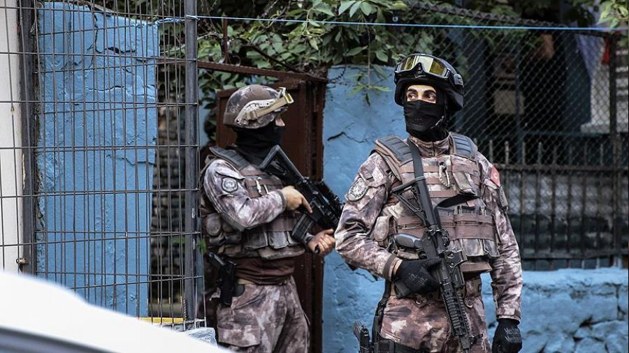 Bursada Suriya və Azərbaycandan olan 21 terrorçu saxlanıldı