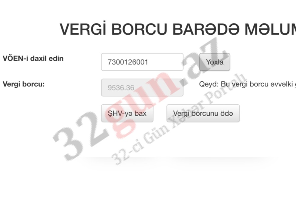 Vergi borcu olan şirkət Muğan Kollektorunun İstismarı İdarəsinin100 min AZN-lik tenderini uddu