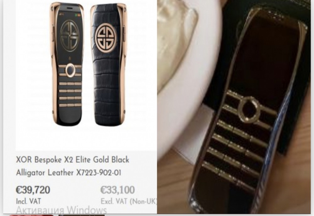 Ədalət Şükürovun 71 minlik telefonu -FOTOLAR