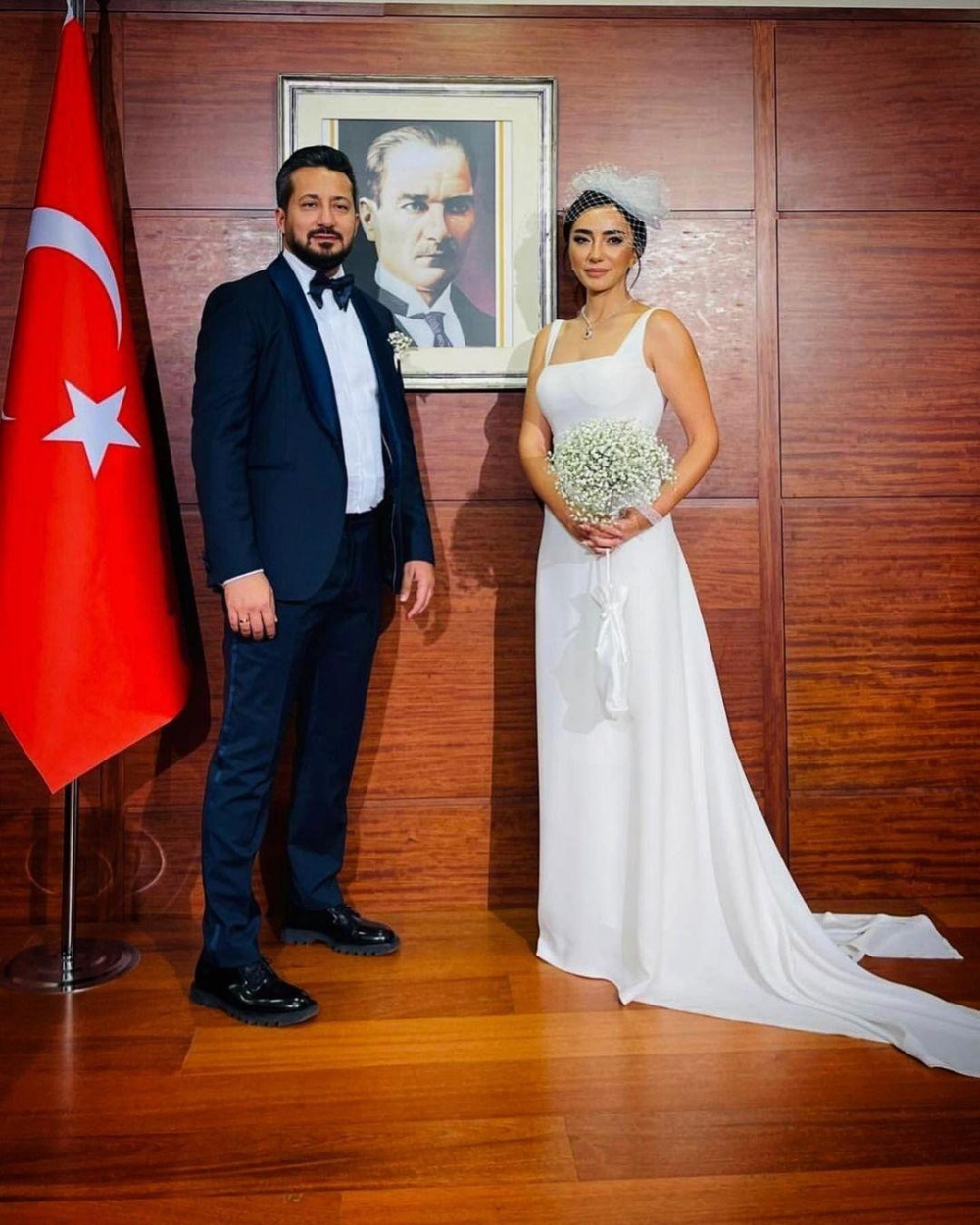 Öykü Gürman Bakıda ərə getdi -FOTOLAR