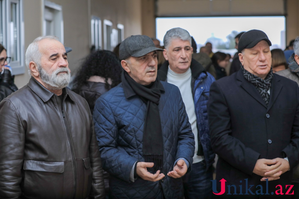 Ramiz Məliklə vida mərasimi keçirilir - FOTOLAR