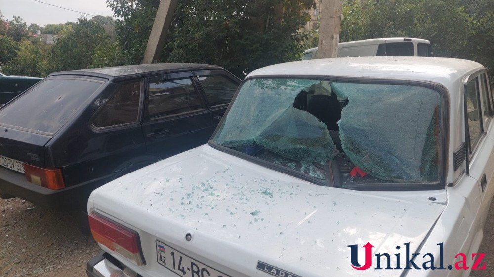 Gəncədə yaşayış binasında partlayış - Xəsarət alan var (FOTO)