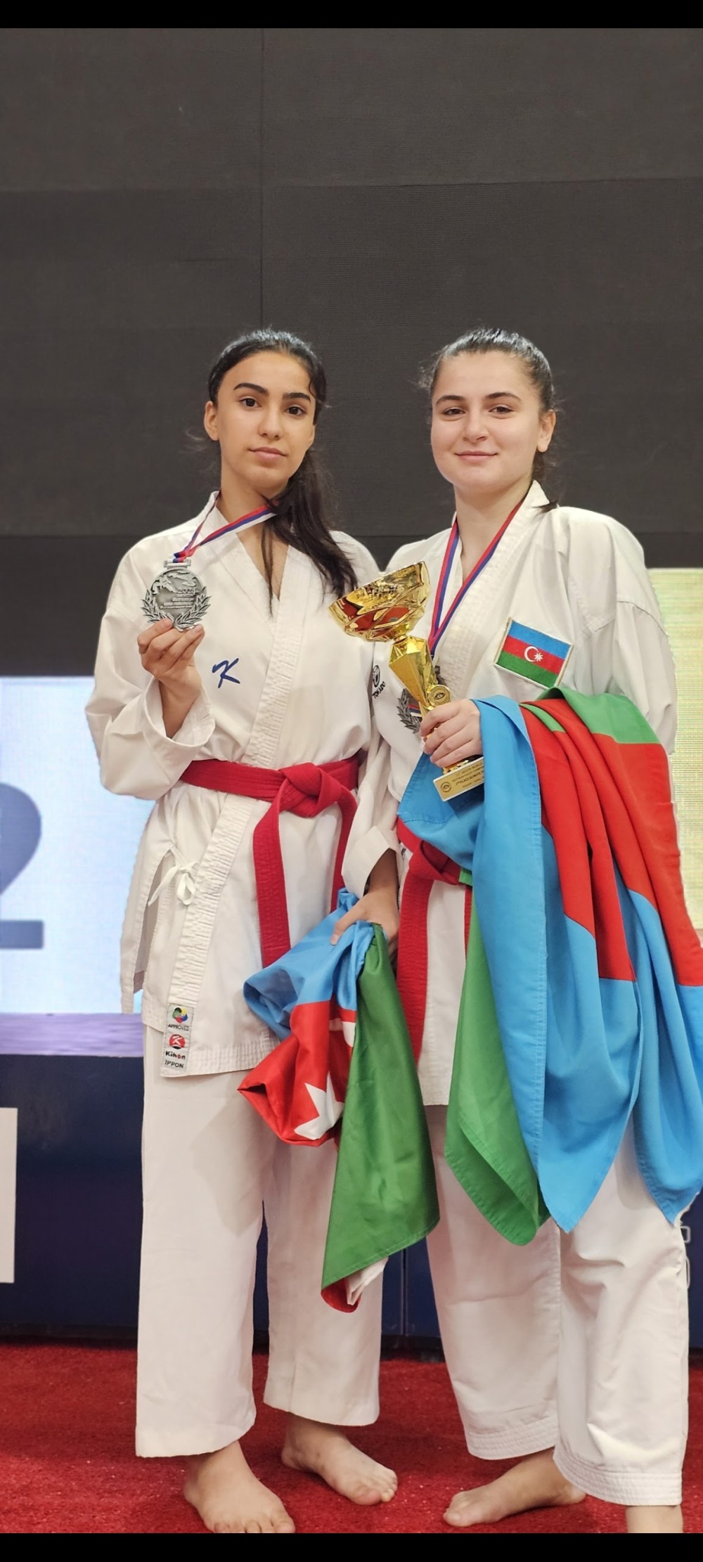 Karateçilərimiz dünya çempionatında tarix yazdılar -FOTOLAR