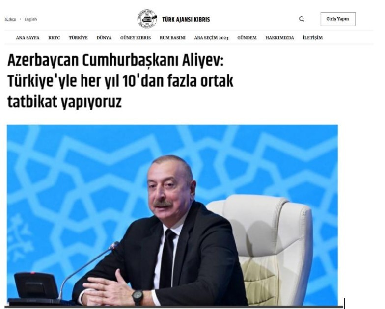 Prezidentin müsahibəsi dünya mediasının diqqətində -FOTOLAR