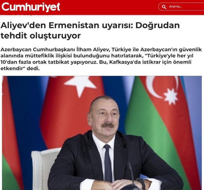 Prezidentin müsahibəsi dünya mediasının diqqətində -FOTOLAR