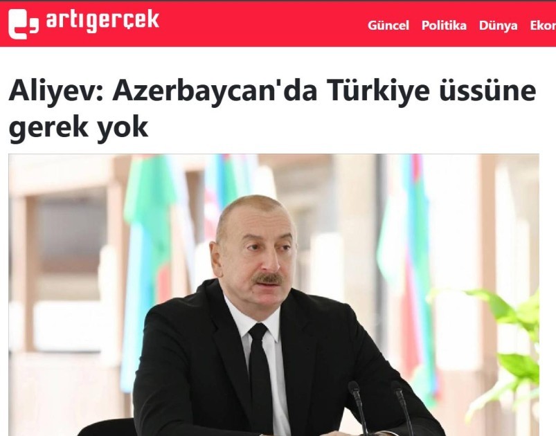 Prezidentin müsahibəsi dünya mediasının diqqətində -FOTOLAR