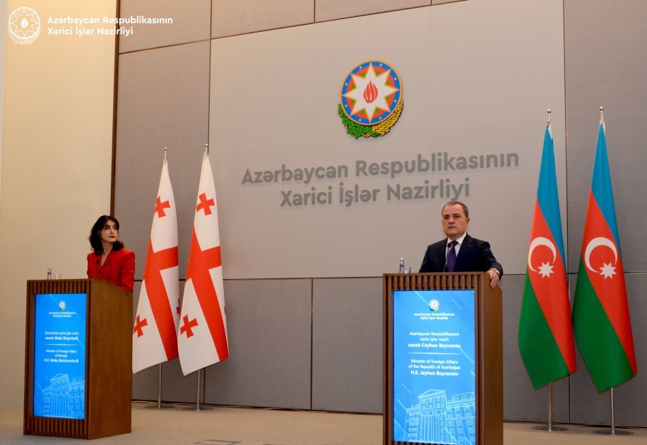 Ceyhun Bayramov Gürcüstanın XİN rəhbəri ilə görüşdü -FOTOLAR (YENİLƏNİB)