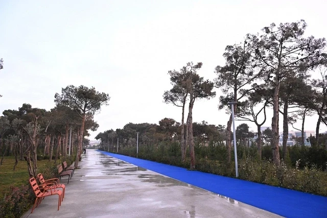 İlham Əliyev Bakıda yaradılan yeni parkın açılışında iştirakEDİB -FOTOLAR