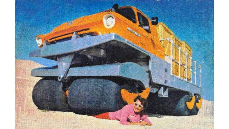 Bu təkərlərlə avtomobillər insanın üstündən keçsə də, ölmür – Yarım əsr əvvəl yaradılan ixtira