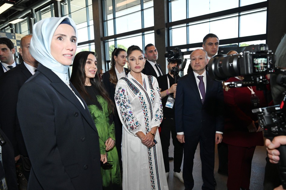 Mehriban Əliyeva Antalya Diplomatiya Forumunun panel iclasında iştirak edib - FOTOLAR