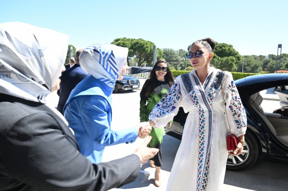 Mehriban Əliyeva Antalya Diplomatiya Forumunun panel iclasında iştirak edib - FOTOLAR