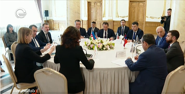 Tbilisidə üçtərəfli görüş başladı- FOTO (YENİLƏNİB)