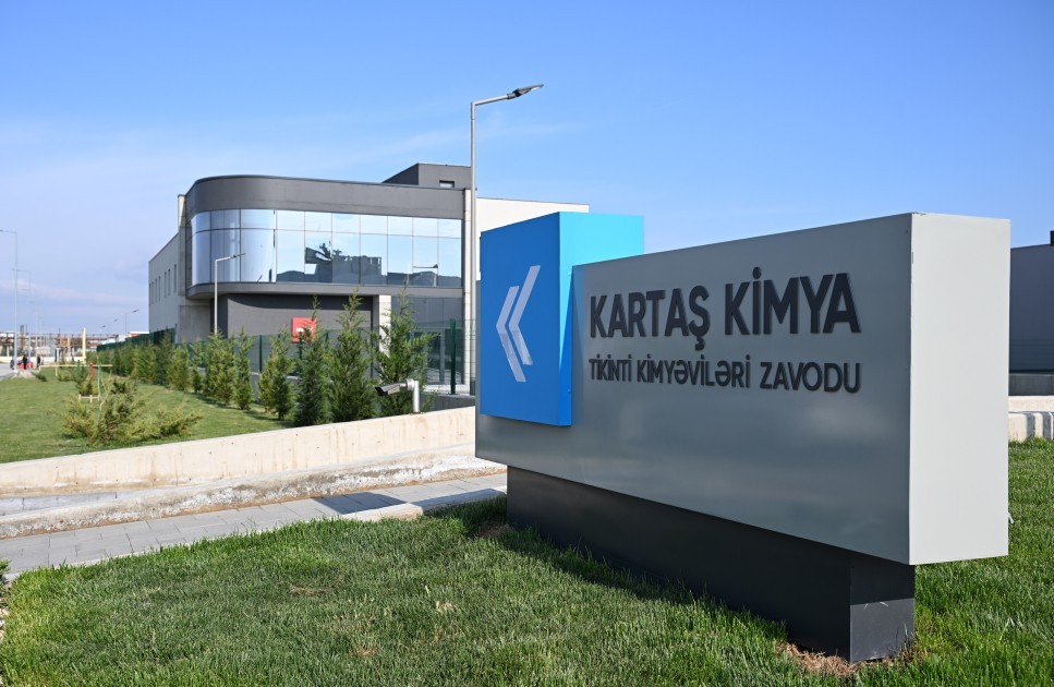 Prezident Sumqayıt Kimya Sənaye Parkında bir sıra müəssisələrin açılışını etdi -FOTOLAR