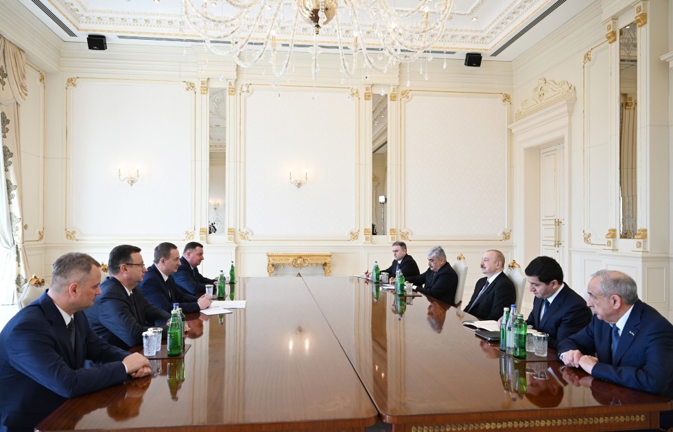 İlham Əliyev Belarusun Baş nazirini qəbul etdi -FOTOLAR