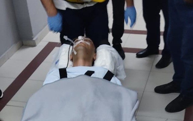 Sumqayıtda “Range Rover” qazini vurdu- FOTOLAR