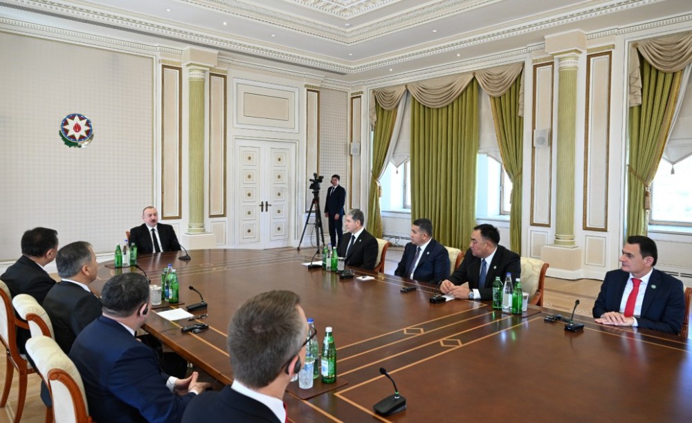 Prezident TDT-nin daxili işlər nazirlərini qəbul etdi - FOTOLAR (YENİLƏNİB)