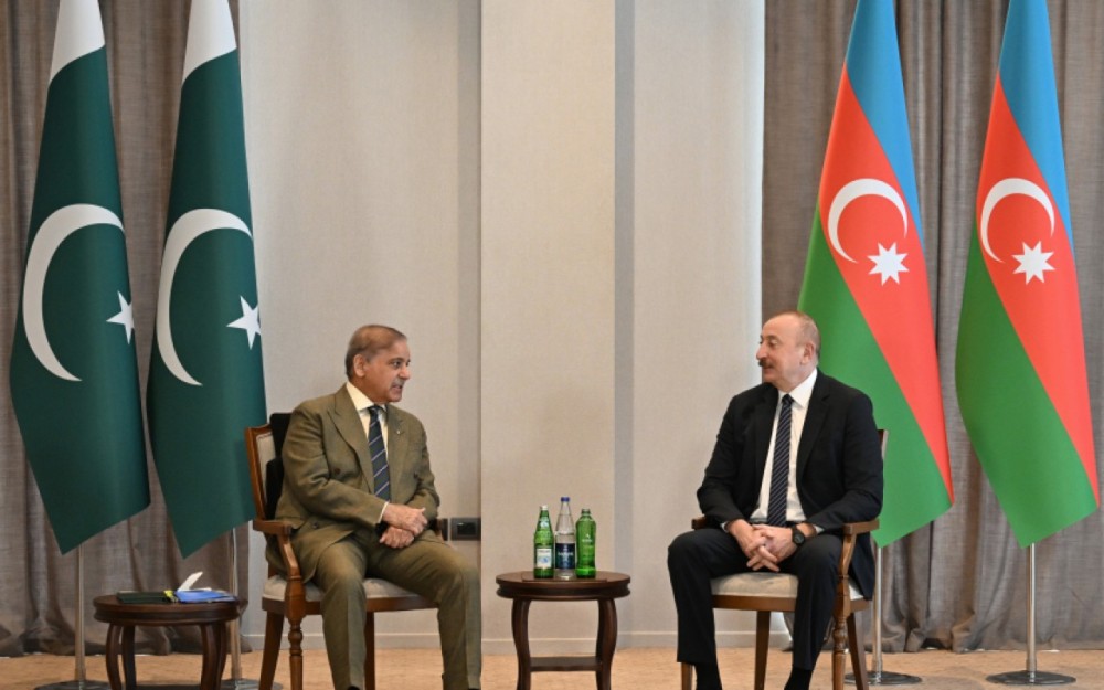 Laçında İlham Əliyevin Pakistanın Baş naziri ilə görüşü keçirilib -FOTO