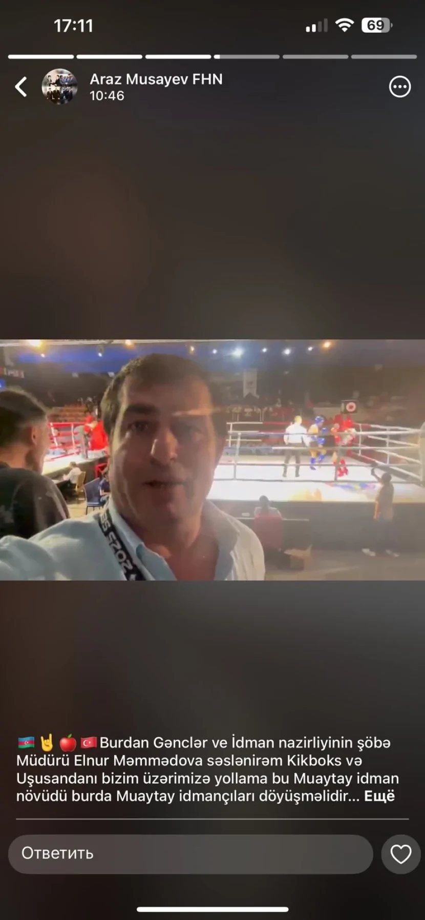 Araz Musayev vurulmazdan öncə bu məmurla bağlı paylaşım edibmiş   —   ŞOK DETALLAR 