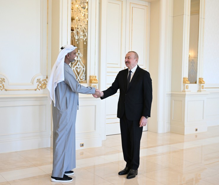 Prezident BƏƏ-nin iş adamlarını qəbul edib +FOTOLAR